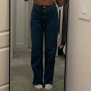 ZARA wide leg jeans